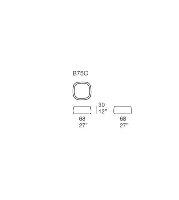 Smile Paola Lenti Puf