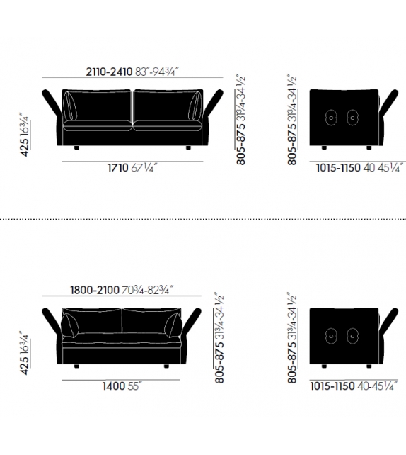 Mariposa Sofá Vitra