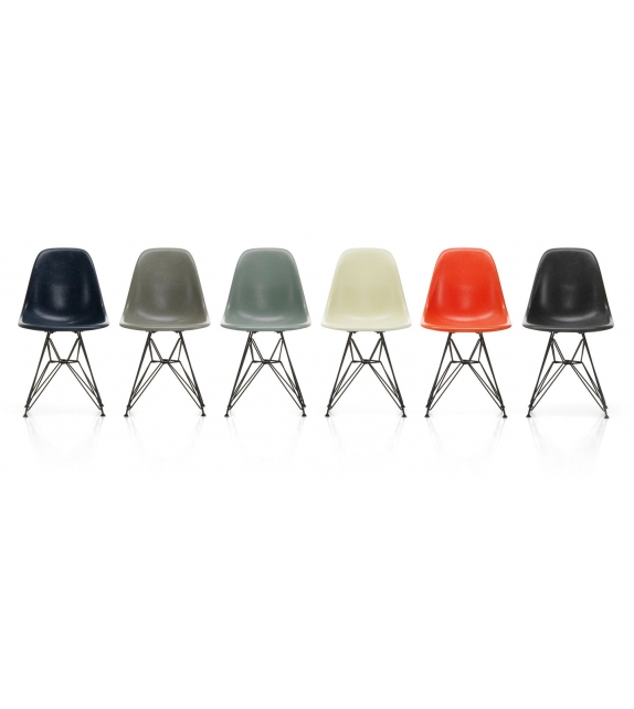 Eames Fiberglass Chair DSR Vitra Stuhl