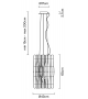 Stick F23 Fabbian Lampada a Sospensione