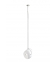 Beluga White D57 Fabbian Suspension Lamp