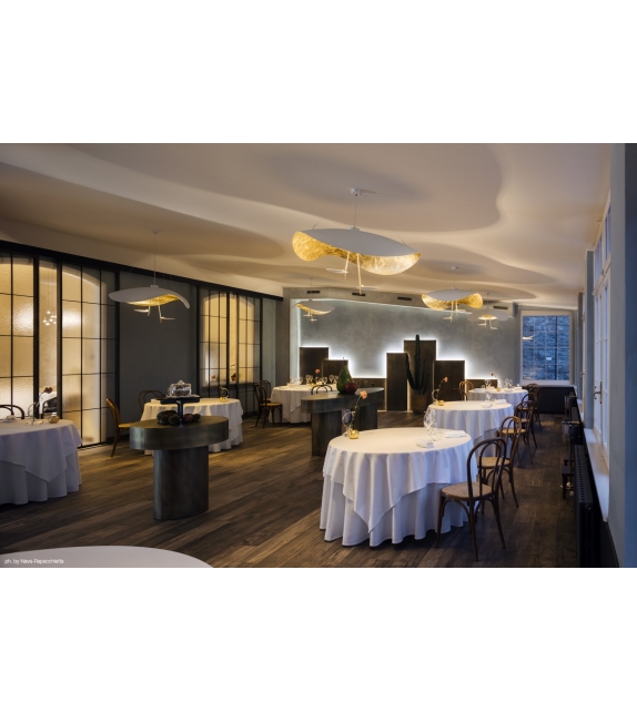 Lederam Manta S2 Catellani&Smith Lampada a Sospensione