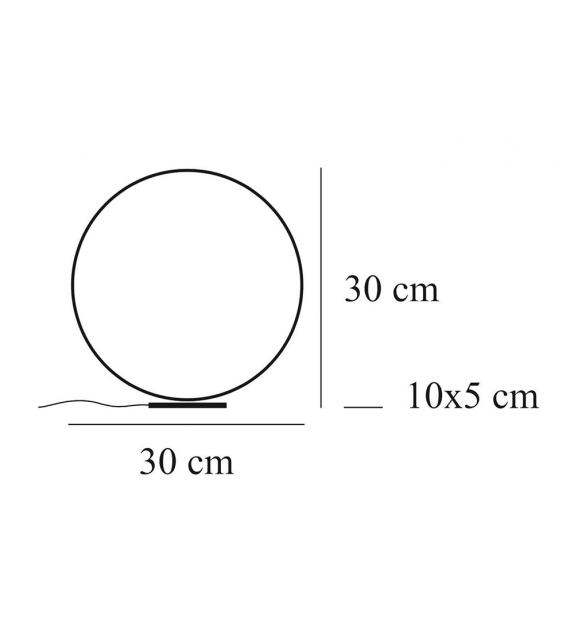 Sorry Giotto 1 Catellani&Smith Lampada da Tavolo