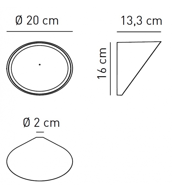 Orchid Axo Light Wandleuchte