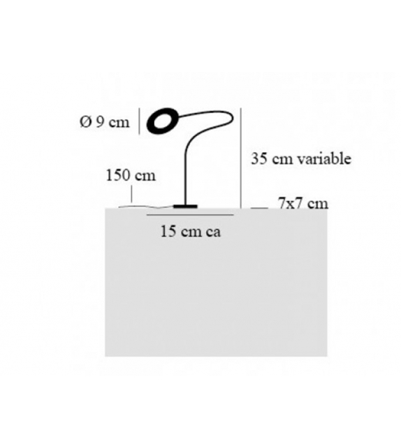 Giulietta Catellani&Smith Lampe de Table