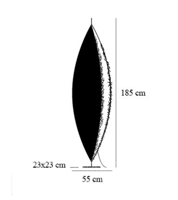 PostKrisi F 100 Catellani&Smith Floor Lamp