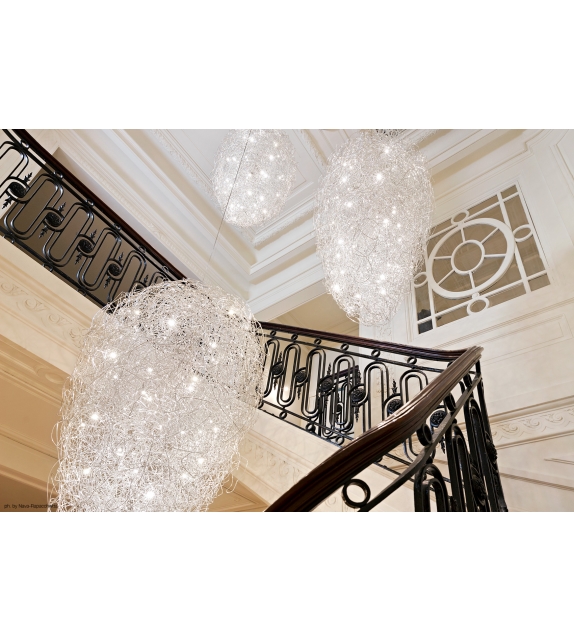 Fil de Fer Nuvola Catellani&Smith Lampada a Sospensione