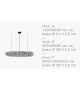 Fil de Fer Nuvola Catellani&Smith Suspension Lamp