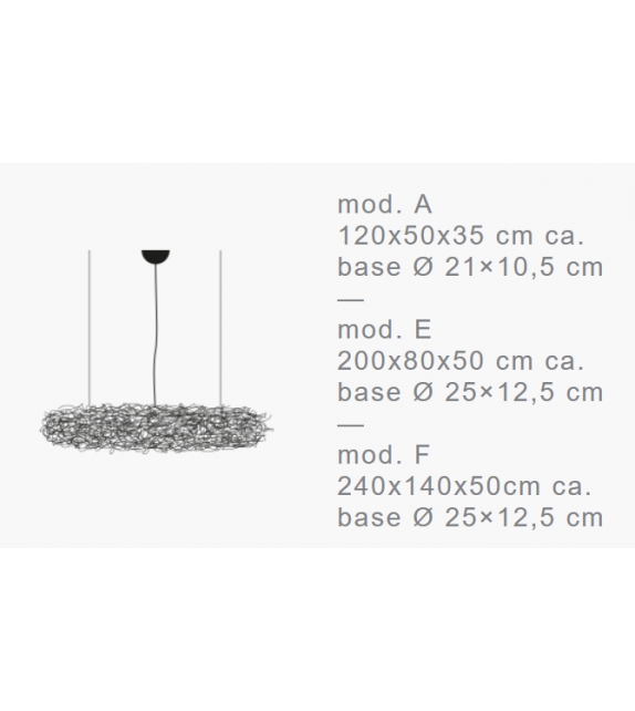 Fil de Fer Nuvola Catellani&Smith Suspension