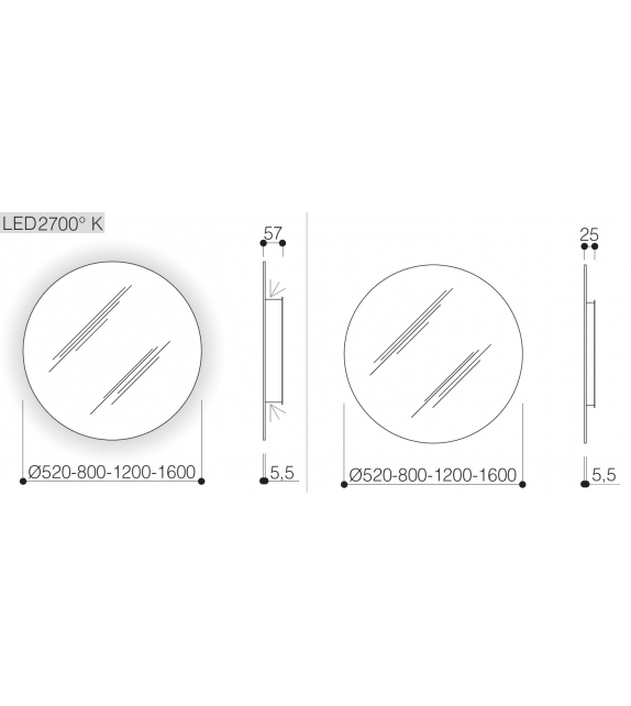 Lotus Boffi Specchio