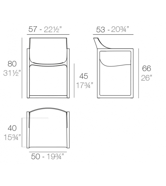 Wall Street Vondom Silla