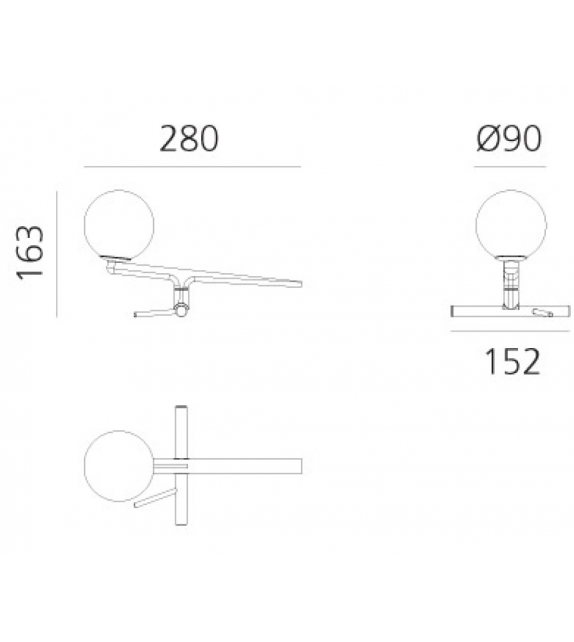 Yanzi Artemide Lámpara De Mesa