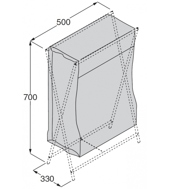 Minimal Boffi Sacca Porta Biancheria