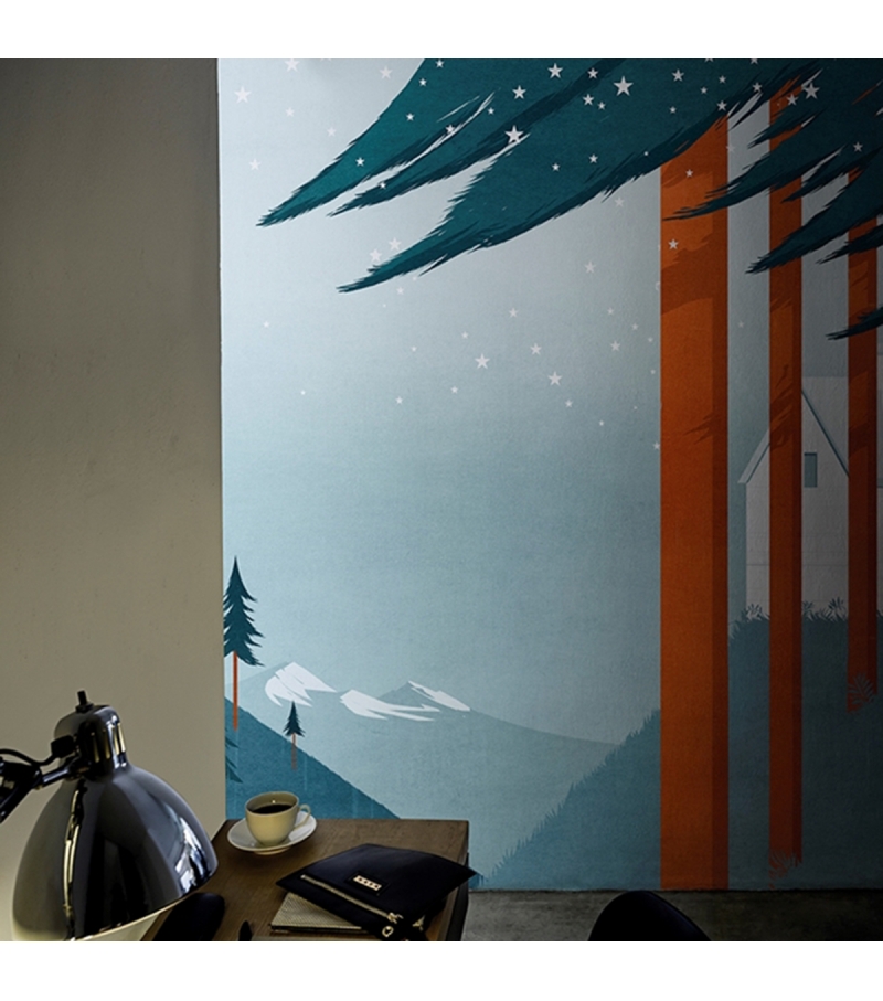 Flag Forest Wall&Decò Carta da Parati