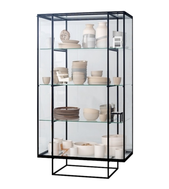 Tangled Spectrum Glass Cabinet