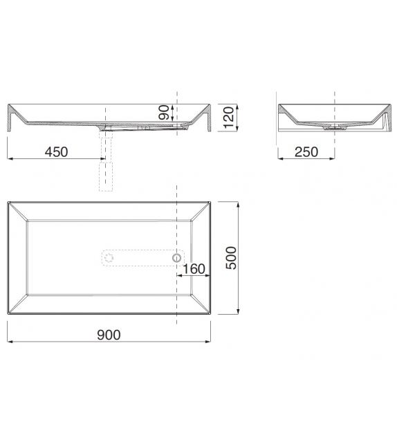 A45 Stone Boffi Washbasin