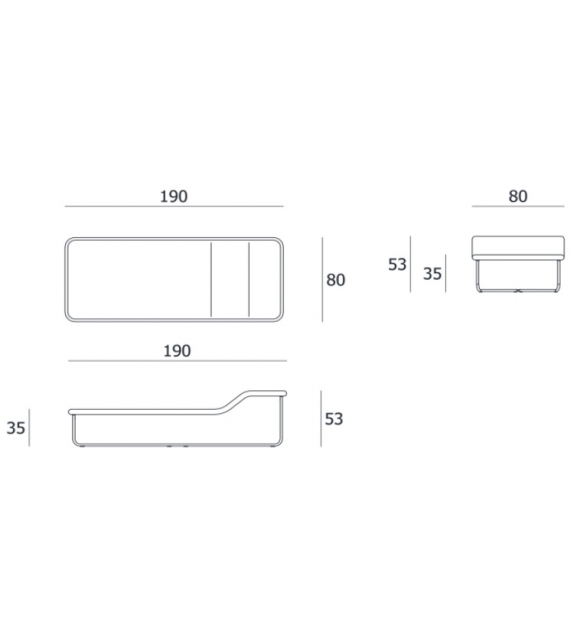 Floyd Living Divani Modular Sofa