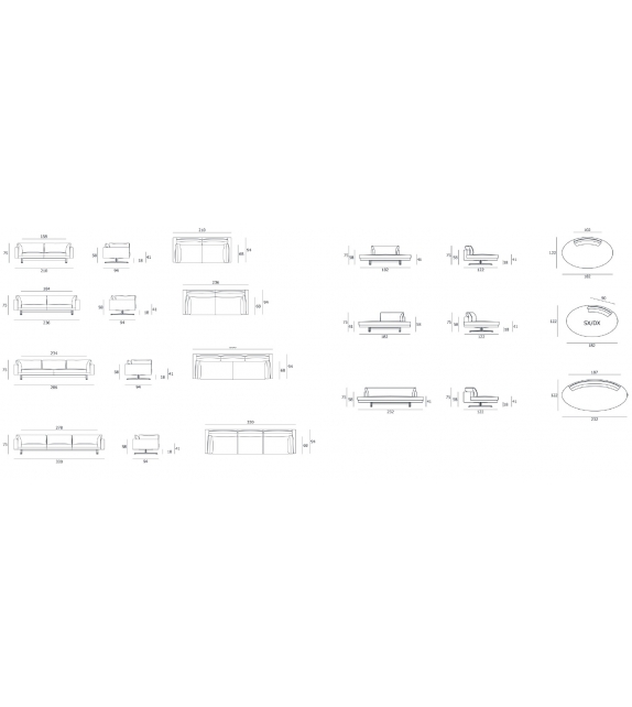 Floyd-Hi Sofa Living Divani