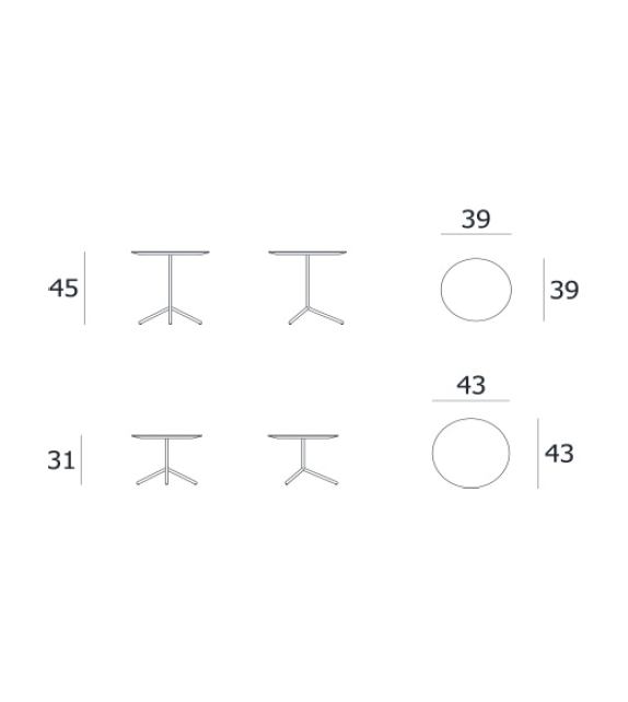 Kiwi Living Divani Beistelltisch