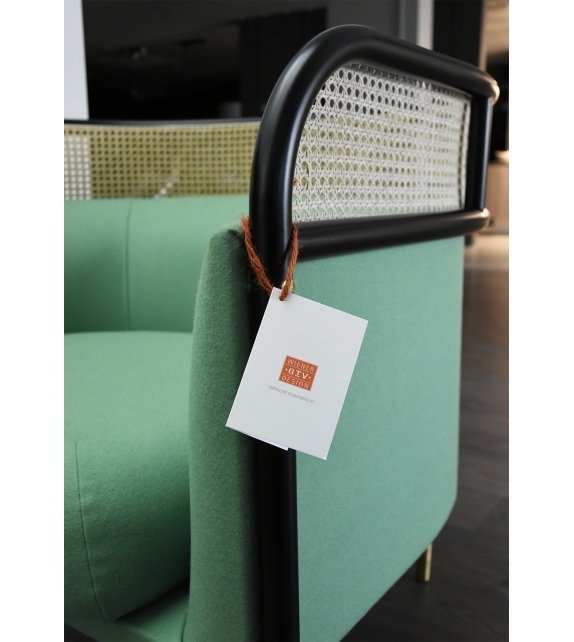 Targa Gebrüder Thonet Vienna Poltrona Club