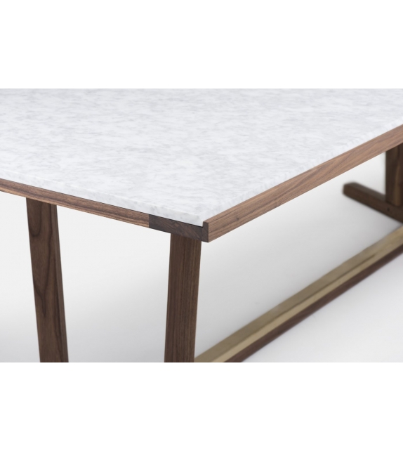 Shaker De La Espada Table avec Dessus en Marbre