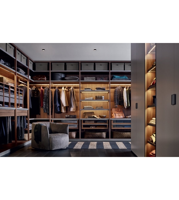 Senzafine Poliform Walk-in Closet