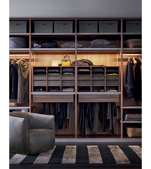 Senzafine Poliform Walk-in Closet