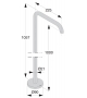 Eclipse Boffi Floor-Mounted Spout for Washbasin