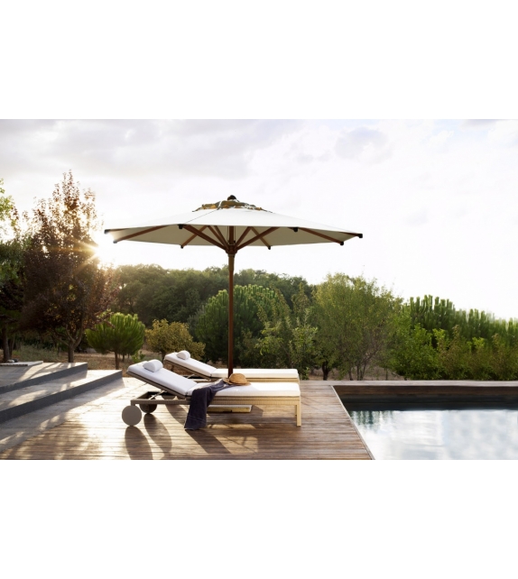 Eclipse Tribù Sunshade with Wooden Structure