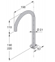 Wings Boffi Top-mounted Washbasin Spout