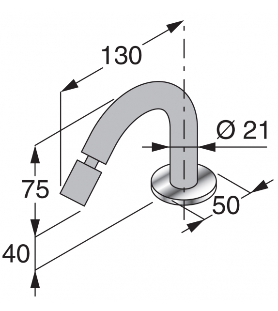 Wings Boffi Bidet Spout