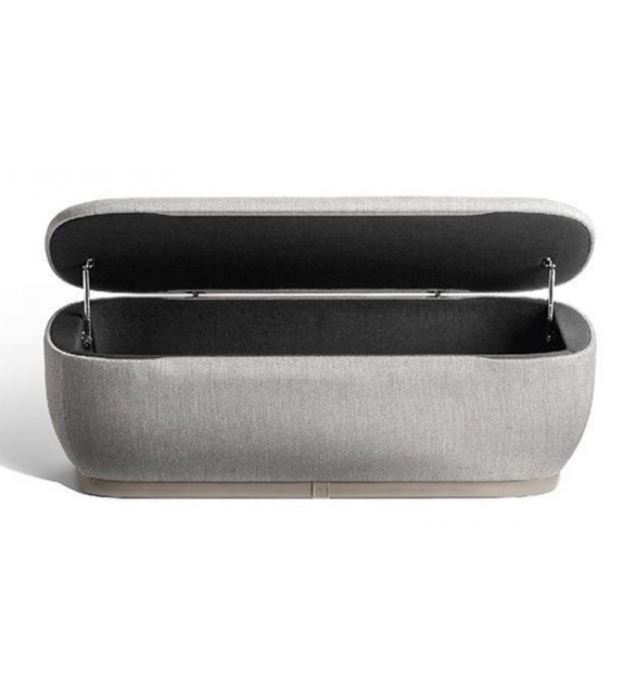 Leplì Poltrona Frau Pouf avec Conteneur