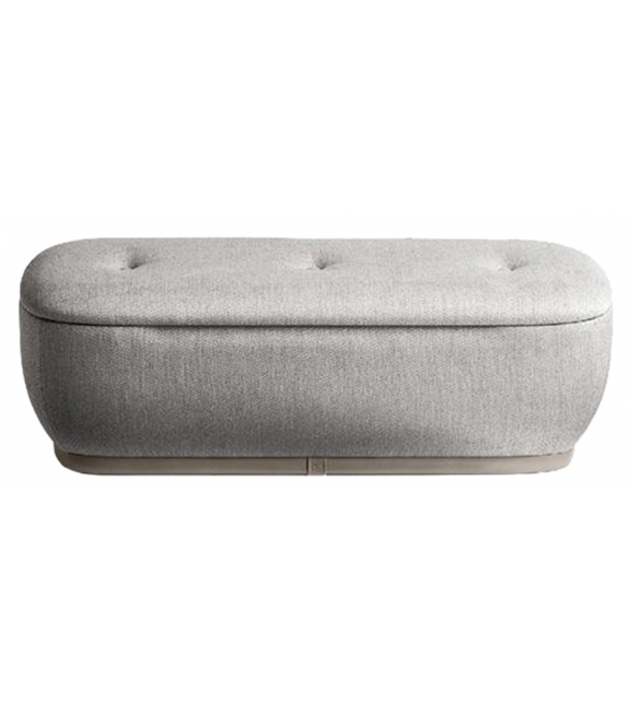 Leplì Poltrona Frau Pouf with Storage Unit