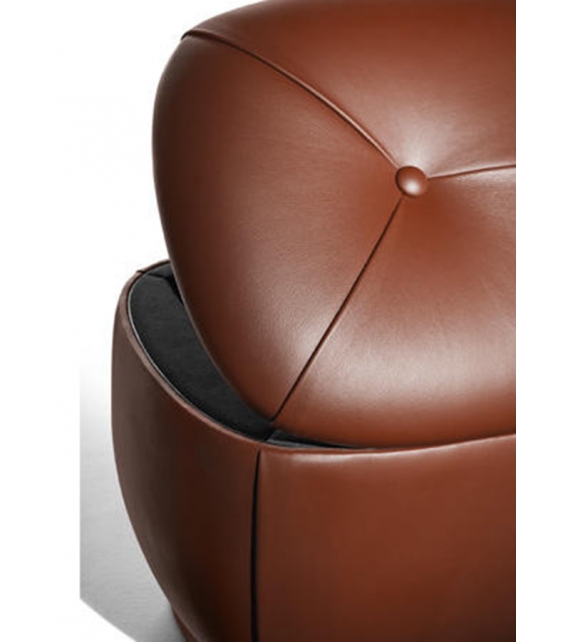 Leplì Poltrona Frau Pouf mit Speichereinheit