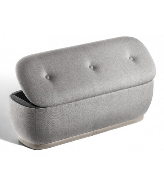 Leplì Poltrona Frau Pouf avec Conteneur