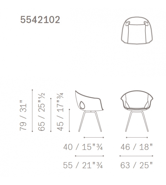 Ginger Ale Poltrona Frau Sillón