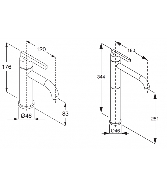 Liquid Boffi Armatur für Waschtisch