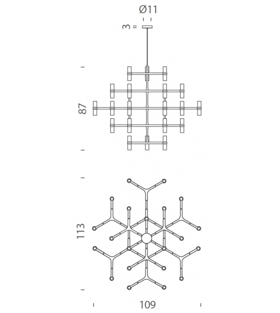 Crown Major Nemo Lampadario