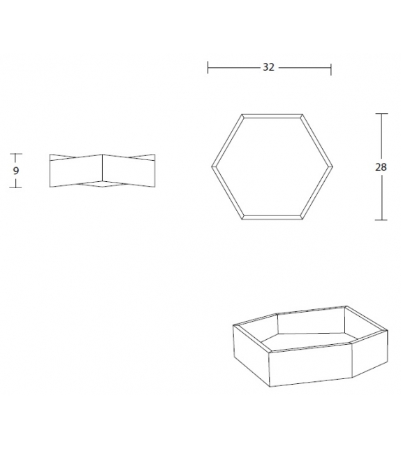 Onda Lithea Centerpiece