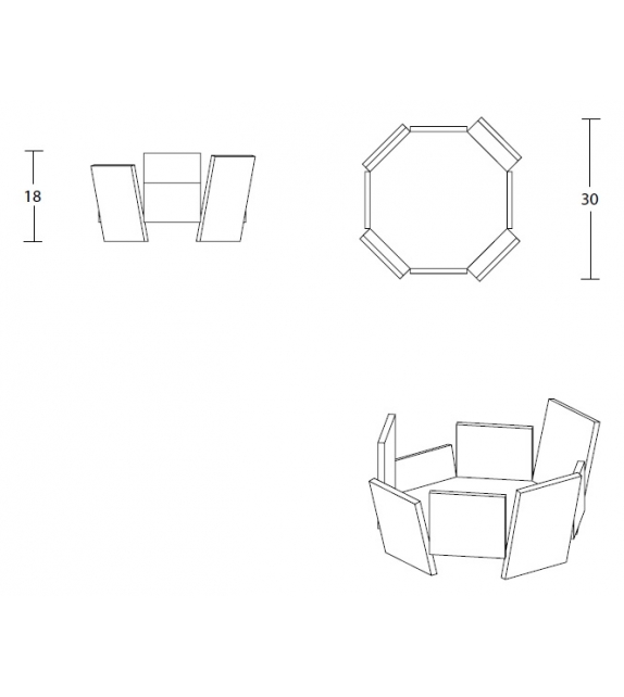 Petalo Lithea Centerpiece