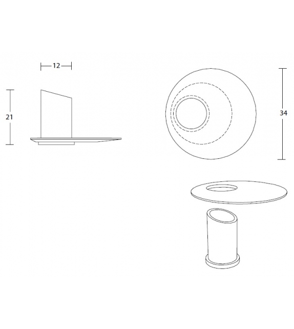 Punto e Virgola Lithea Flaschenkühler