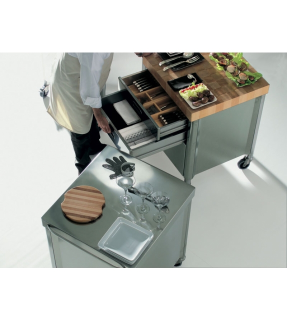 Composizione 70 Alpes Inox Cocina