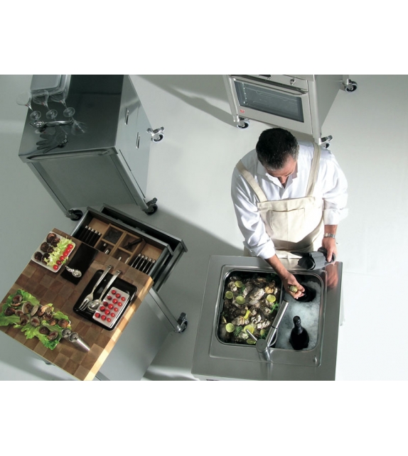 Composizione 70 Alpes Inox Cocina