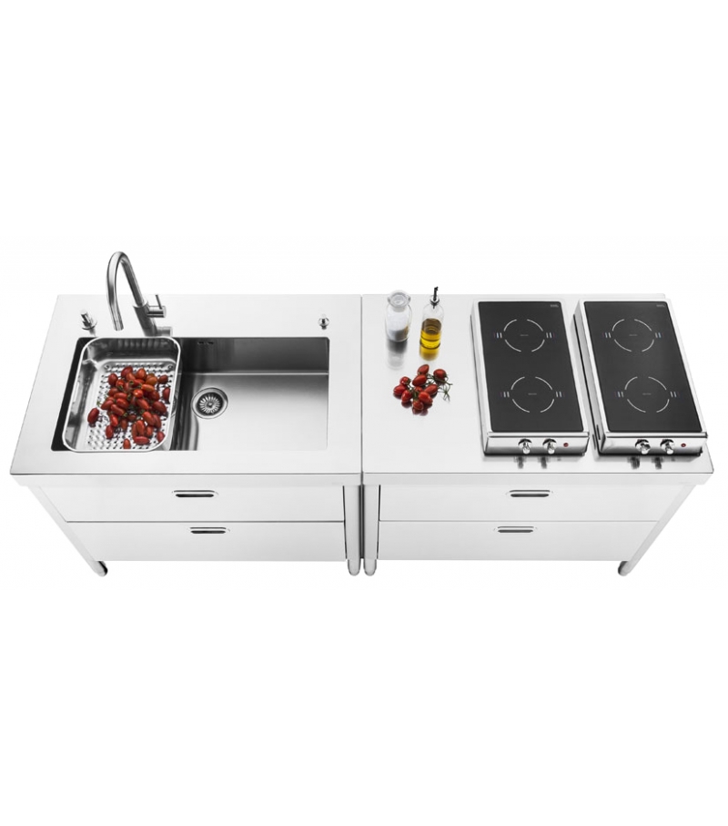 Kitchen 100 Combined Alpes Inox