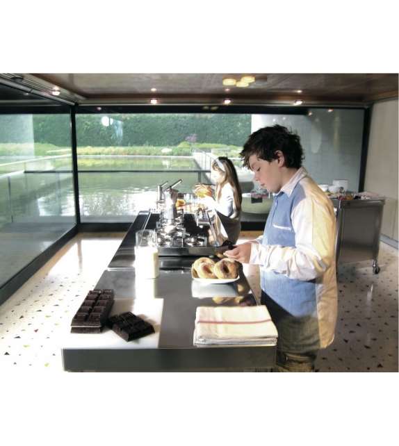 Zusammenstellung Küche 130 Alpes Inox