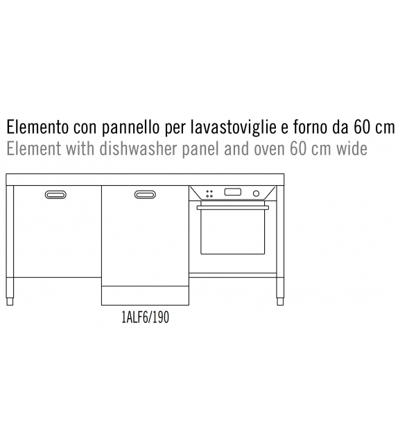 Cocinas 190 Alpes Inox
