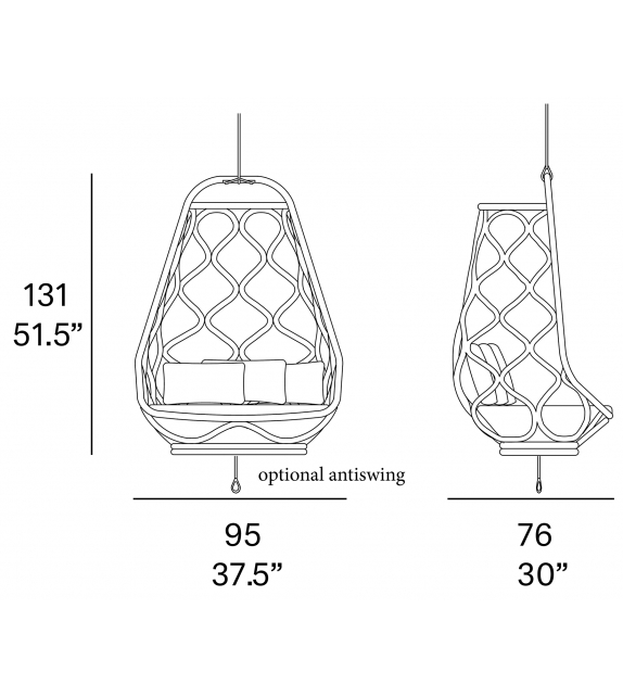 Nautica Outdoor Expormim Hängesessel