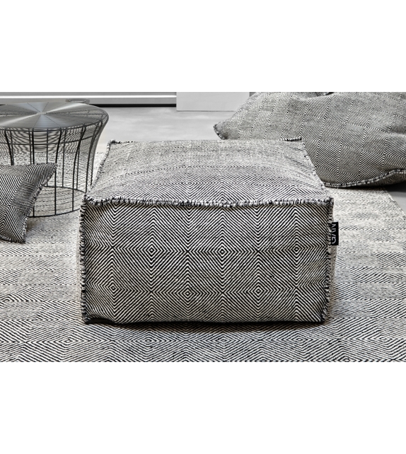 Sail Pouf Carré Gan