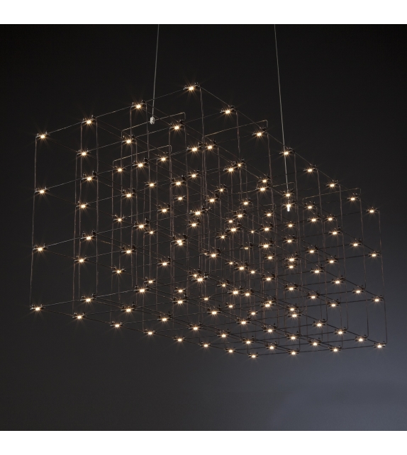 Cosmos Square Quasar Suspension Lamp