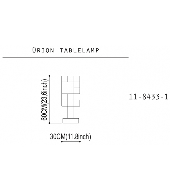 Orion Quasar Lampe de Table